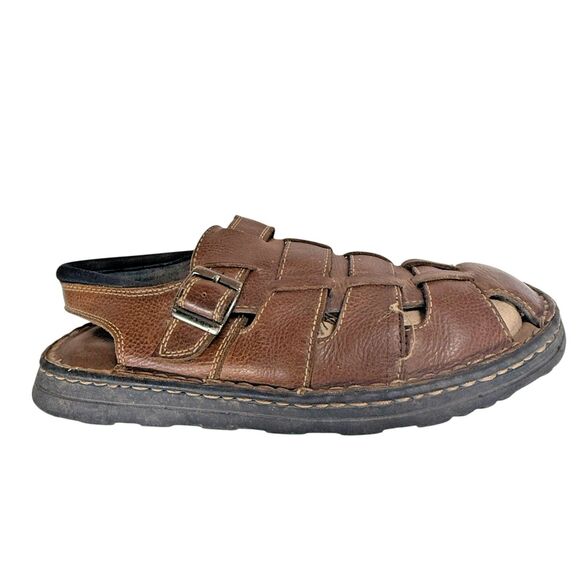 Men's  sonoma leather fisherman sandals size 12 GUC - Picture 1 of 7